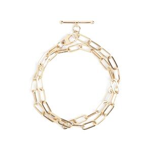 NEW Loren Stewart‎ X Curateur Double Wrap Toggle Bracelet